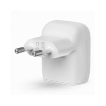 CARICABATTERIE DA PARETE CON PPS PORTA USB-C PD 20W - BIANCO