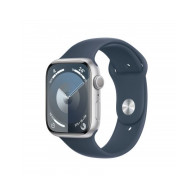Apple Watch Series 9 GPS 45mm Cassa in alluminio argento - Cinturino sport  blu tempesta - S/M
