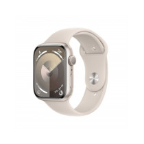 Apple Watch Series 9 GPS 45mm Cassa in alluminio galassia - Cinturino sport  galassia - M/L