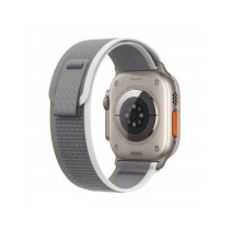 2023 - Apple Watch Ultra 2 GPS + Cellular, 49mm Cassa in titanio con verde/grigio trail loop - M/L