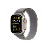 2023 - Apple Watch Ultra 2 GPS + Cellular, 49mm Cassa in titanio con verde/grigio trail loop - M/L