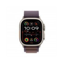 2023 - Apple Watch Ultra 2 GPS + Cellular, 49mm Cassa in titanio con indaco alpine loop - small