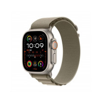 Apple Watch Ultra 2 GPS + Cellular, 49mm Cassa in titanio con oliva alpine loop - small