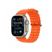 2023 - Apple Watch Ultra 2 GPS + Cellular, 49mm Cassa in titanio con Arancione Ocean band