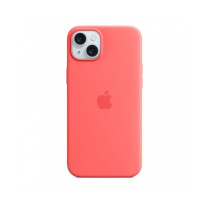 Custodia con Magsafe in Silicone per iPhone 15 Plus - Guava