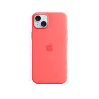 Custodia con Magsafe in Silicone per iPhone 15 Plus - Guava