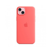 Custodia con Magsafe in Silicone per iPhone 15 Plus - Guava