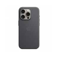 iPhone 15 Pro Custodia MagSafe in tessuto FineWoven - Nero