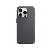 iPhone 15 Pro Custodia MagSafe in tessuto FineWoven - Nero