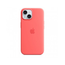 Custodia con Magsafe in Silicone per iPhone 15 - Guava