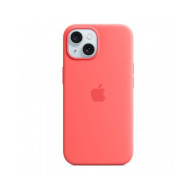 Custodia con Magsafe in Silicone per iPhone 15 - Guava