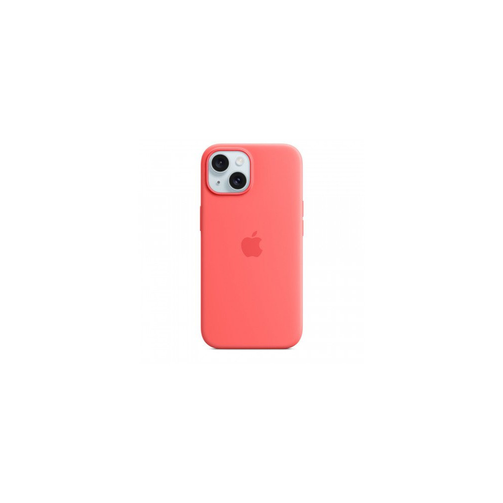 Custodia con Magsafe in Silicone per iPhone 15 - Guava