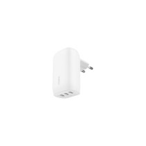 CARICABATTERIA DOPPIA PORTA 30W USB-C PD PPS + 12W USB-A - BIANCO