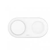 TAPPETINO DI RICARICA WIRLESS MAGNETICO 2IN1 15W QI2 - BIANCO