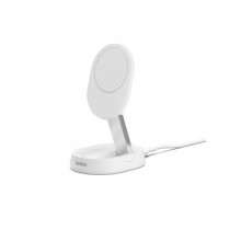 Belkin supporto per ricarica wireless QI2 convertibile 15W con alimentatore  - Bianco