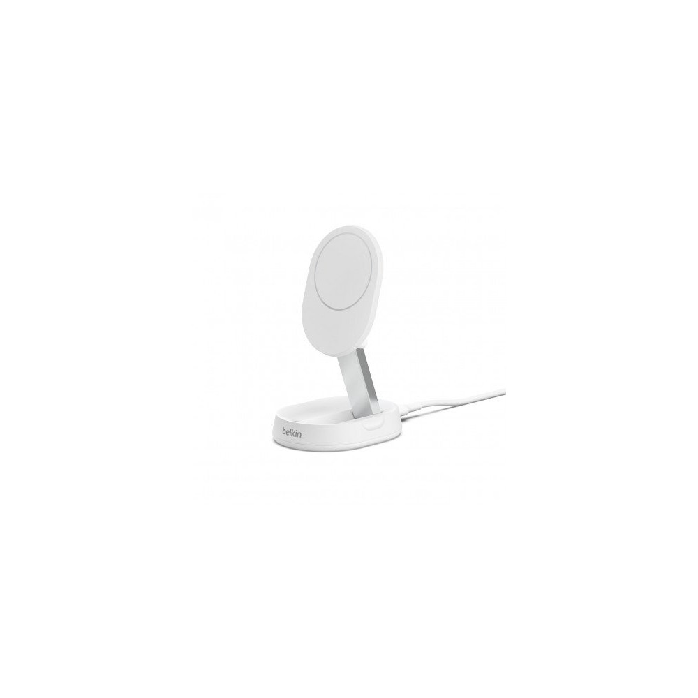 Belkin supporto per ricarica wireless QI2 convertibile 15W con alimentatore  - Bianco