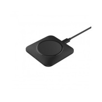 Tappetino per ricarica wireless 15W PSU QI easy alignament con cavo USB-C. Colore nero