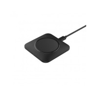 Tappetino per ricarica wireless 15W PSU QI easy alignament con cavo USB-C. Colore nero