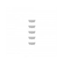 Kit per bracciale a maglie color argento (42/44/45 mm)