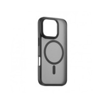 Berry Custodia protettiva con magnete per iPhone 16 Pro Max - Black - C&C