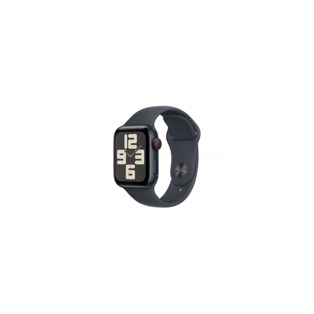 Apple Watch SE GPS + Cellular 40mm Midnight Cassa Alluminio con Cinturino Sport Mezzanotte - S/M