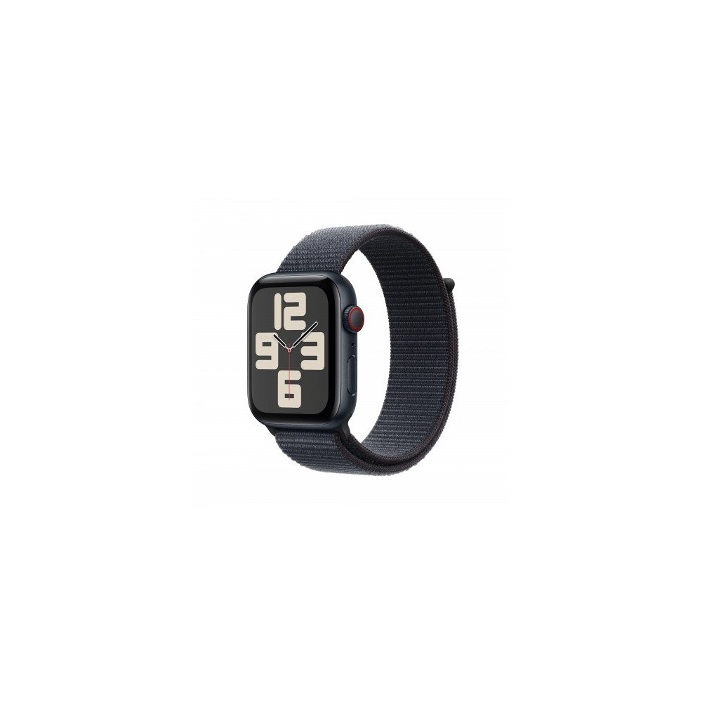Apple Watch SE GPS + Cellular 44mm Midnight Cassa Alluminio con Cinturino Loop Inchiostro