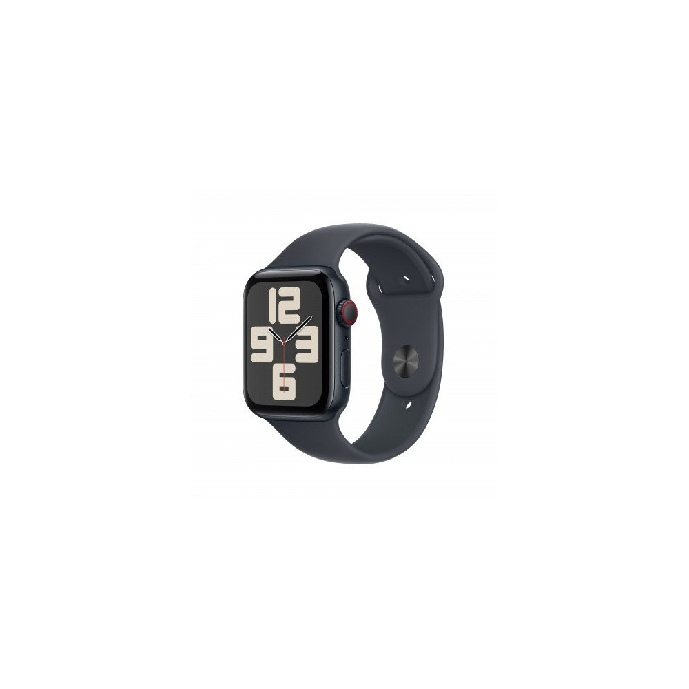 Apple Watch SE GPS + Cellular 44mm Midnight Cassa Alluminio con Cinturino Sport Mezzanotte - S/M