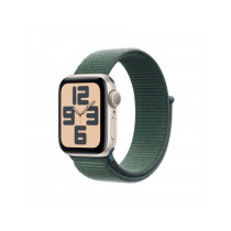 Apple Watch SE GPS 40mm Galassia Cassa Alluminio con Cinturino Sport Loop Lago Verde