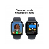 Apple Watch SE GPS 44mm Midnight Cassa Alluminio con Cinturino Sport Mezzanotte - S/M