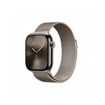 Apple Watch Series 10 GPS + Cellular 42mm Cassa Titanio Naturale con Natural Milanese Loop