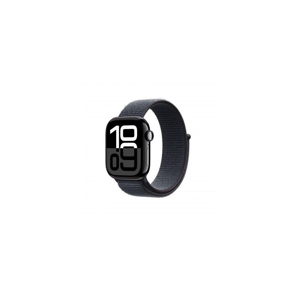 Apple Watch Series 10 GPS + Cellular 42mm Jet Nero Cassa Alluminio con Cinturino Loop Inchiostro