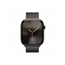 Apple Watch Series 10 GPS + Cellular 46mm Cassa Titanio Ardesia con Slate Milanese Loop - M/L