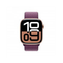 Apple Watch Series 10 GPS 46mm Rose Oro Cassa Alluminio con Plum Sport Loop