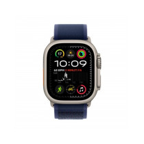 Apple Watch Ultra 2 GPS + Cellular 49mm Cassa Titanio Naturale con Blue Trail Loop - M/L