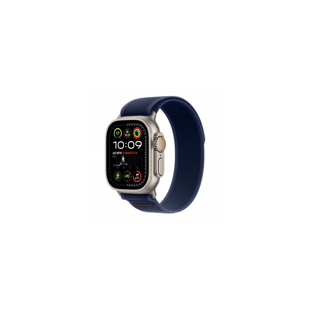 Apple Watch Ultra 2 GPS + Cellular 49mm Cassa Titanio Naturale con Blue Trail Loop - M/L