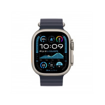 Apple Watch Ultra 2 GPS + Cellular 49mm Cassa Titanio Naturale con Cinturino Ocean Blu Navy