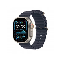Apple Watch Ultra 2 GPS + Cellular 49mm Cassa Titanio Naturale con Cinturino Ocean Blu Navy