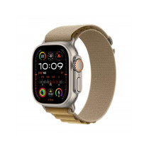 Apple Watch Ultra 2 GPS + Cellular 49mm Cassa Titanio Naturale con Tan Alpine Loop - Large