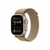 Apple Watch Ultra 2 GPS + Cellular 49mm Cassa Titanio Naturale con Tan Alpine Loop - Large