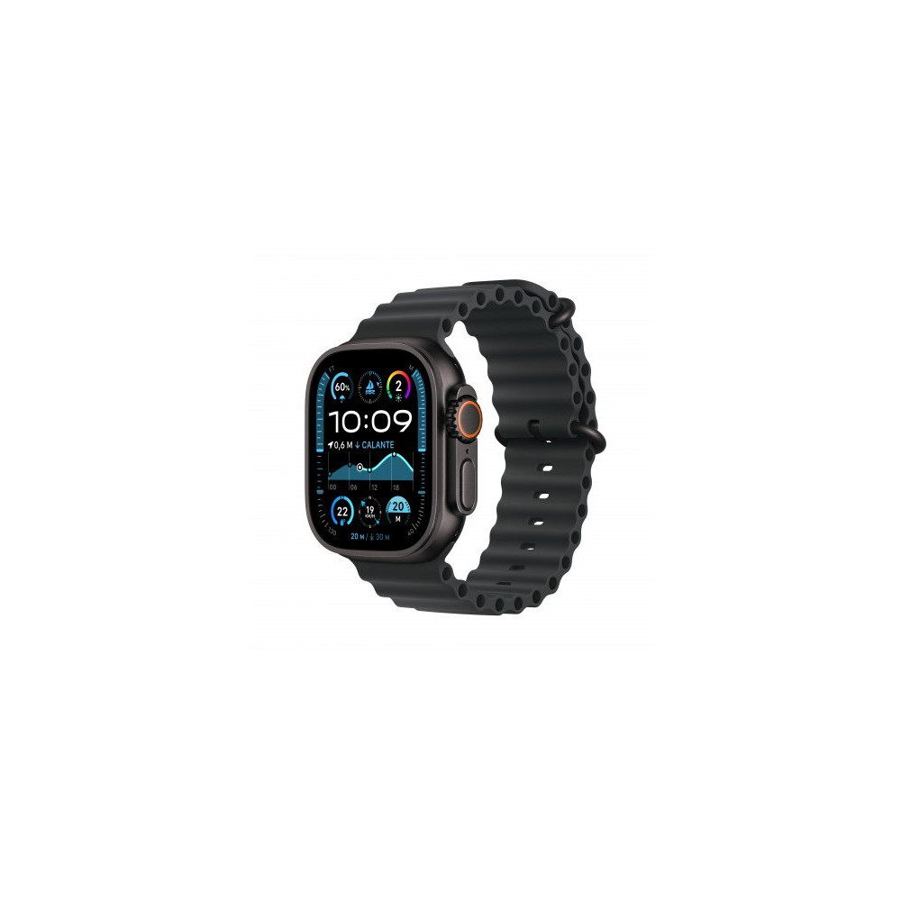 Apple Watch Ultra 2 GPS + Cellular 49mm Cassa Titanio Nero con Cinturino Ocean Nero