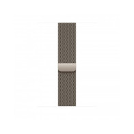Cinturino Apple Watch 44/45/46/49mm - Maglia Milanese - Naturale - S/M