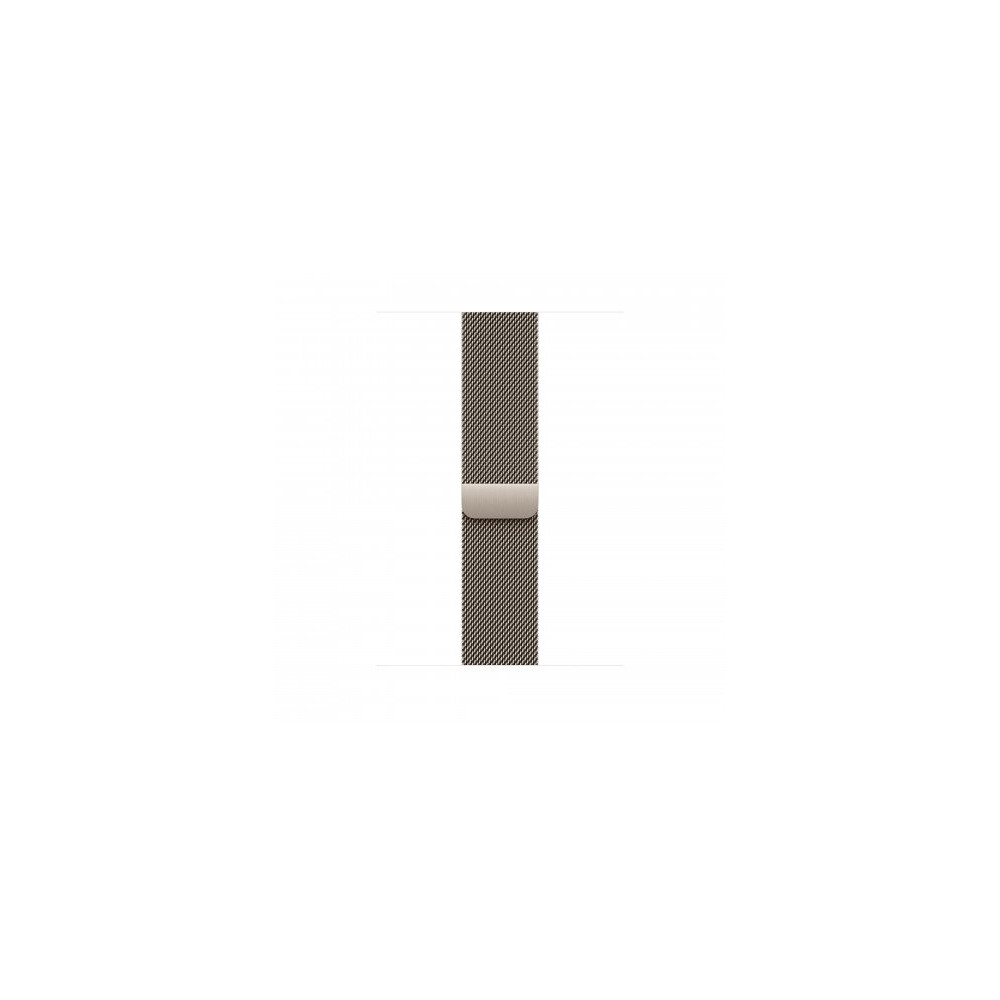 Cinturino Apple Watch 44/45/46/49mm - Maglia Milanese - Naturale - S/M