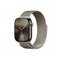 Cinturino Apple Watch 44/45/46/49mm - Maglia Milanese - Naturale - S/M