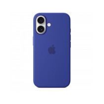 Custodia con Magsafe in Silicone per iPhone 16 - Blu Oltremare