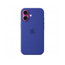 Custodia con Magsafe in Silicone per iPhone 16 - Blu Oltremare