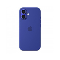 Custodia con Magsafe in Silicone per iPhone 16 - Blu Oltremare