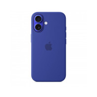 Custodia con Magsafe in Silicone per iPhone 16 - Blu Oltremare