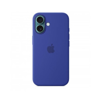 Custodia con Magsafe in Silicone per iPhone 16 - Blu Oltremare