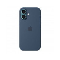 Custodia con Magsafe in Silicone per iPhone 16 - Denim