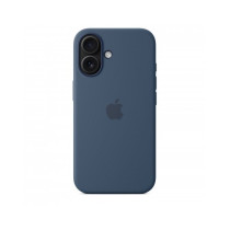 Custodia con Magsafe in Silicone per iPhone 16 - Denim